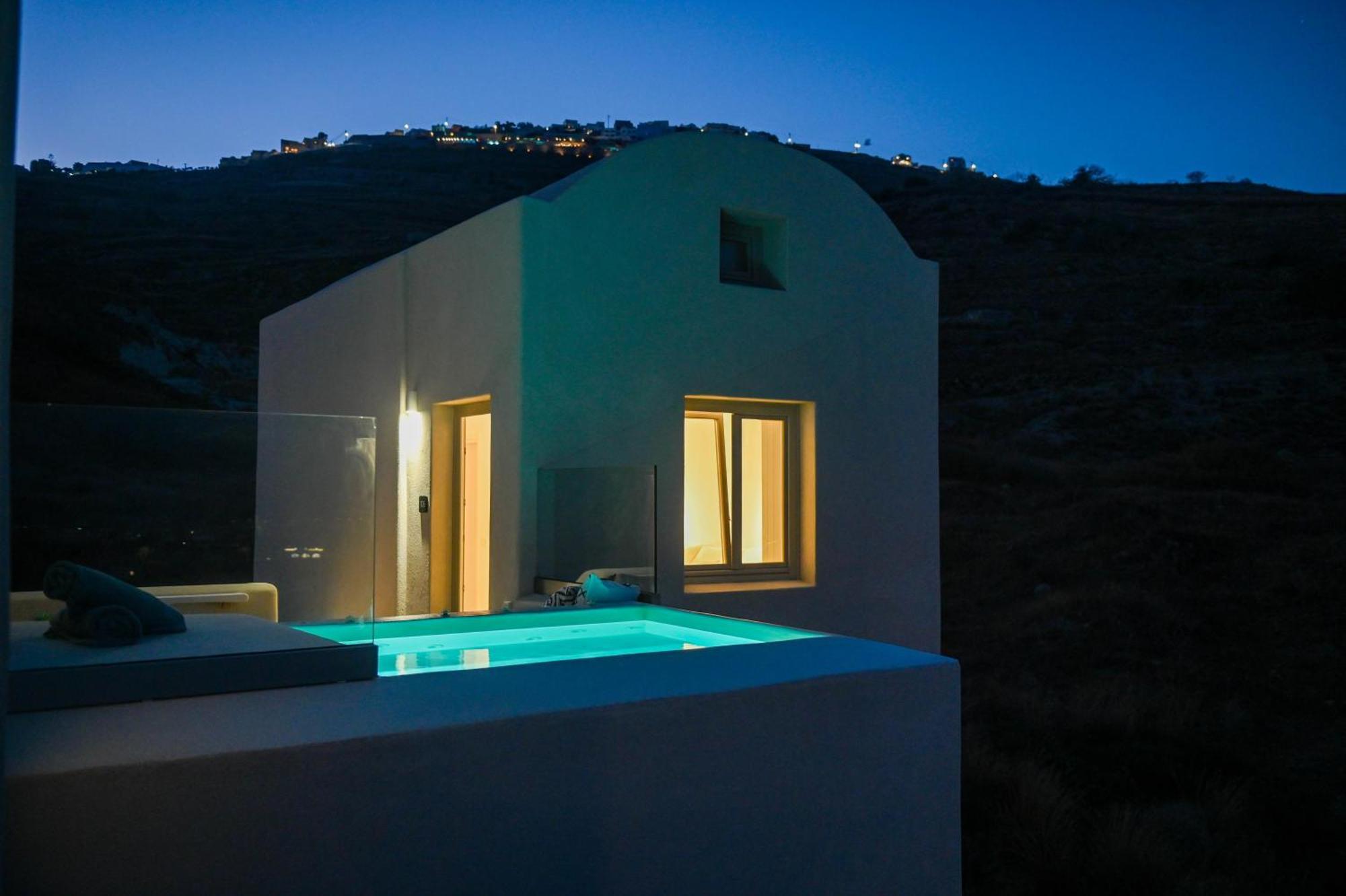 Maeva Suites Santorini Pírgosz Kültér fotó